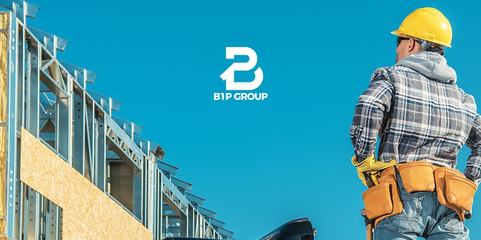 Professional Contractor Worker on a Construction Site